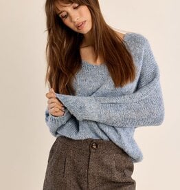 Molly Bracken V-Nk Loose Sweater