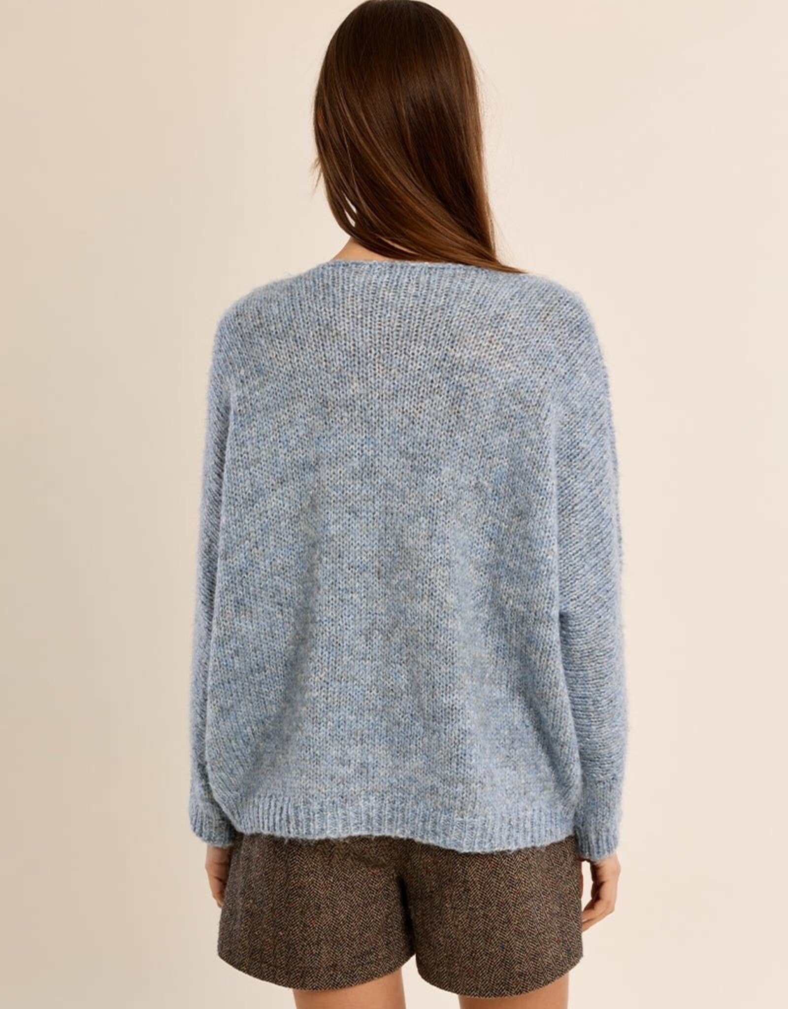 Molly Bracken V-Nk Loose Sweater