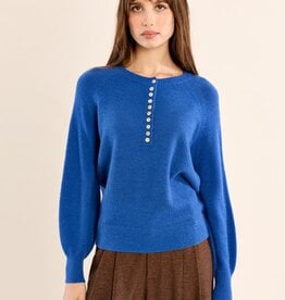 Molly Bracken Henley Sweater