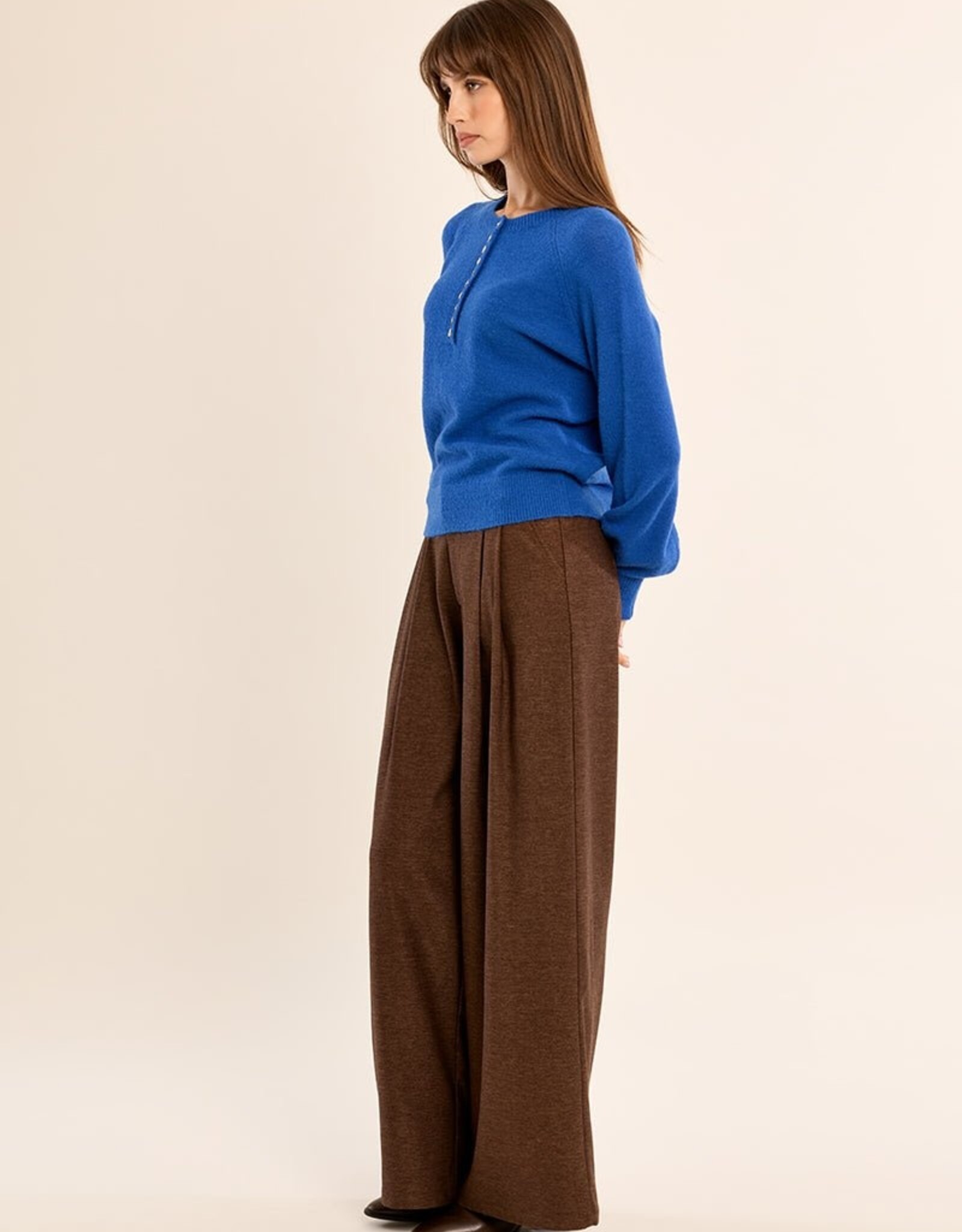 Molly Bracken Henley Sweater