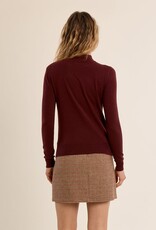 Molly Bracken Molly neck Tie Knit L/S Top