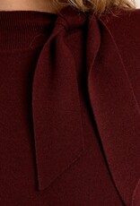 Molly Bracken Molly neck Tie Knit L/S Top