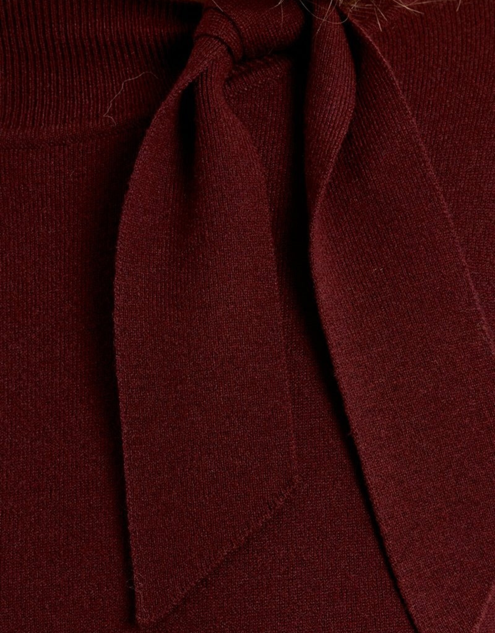 Molly Bracken Molly neck Tie Knit L/S Top