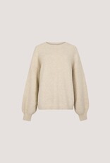 Apricot Organza Bow Back Jumper
