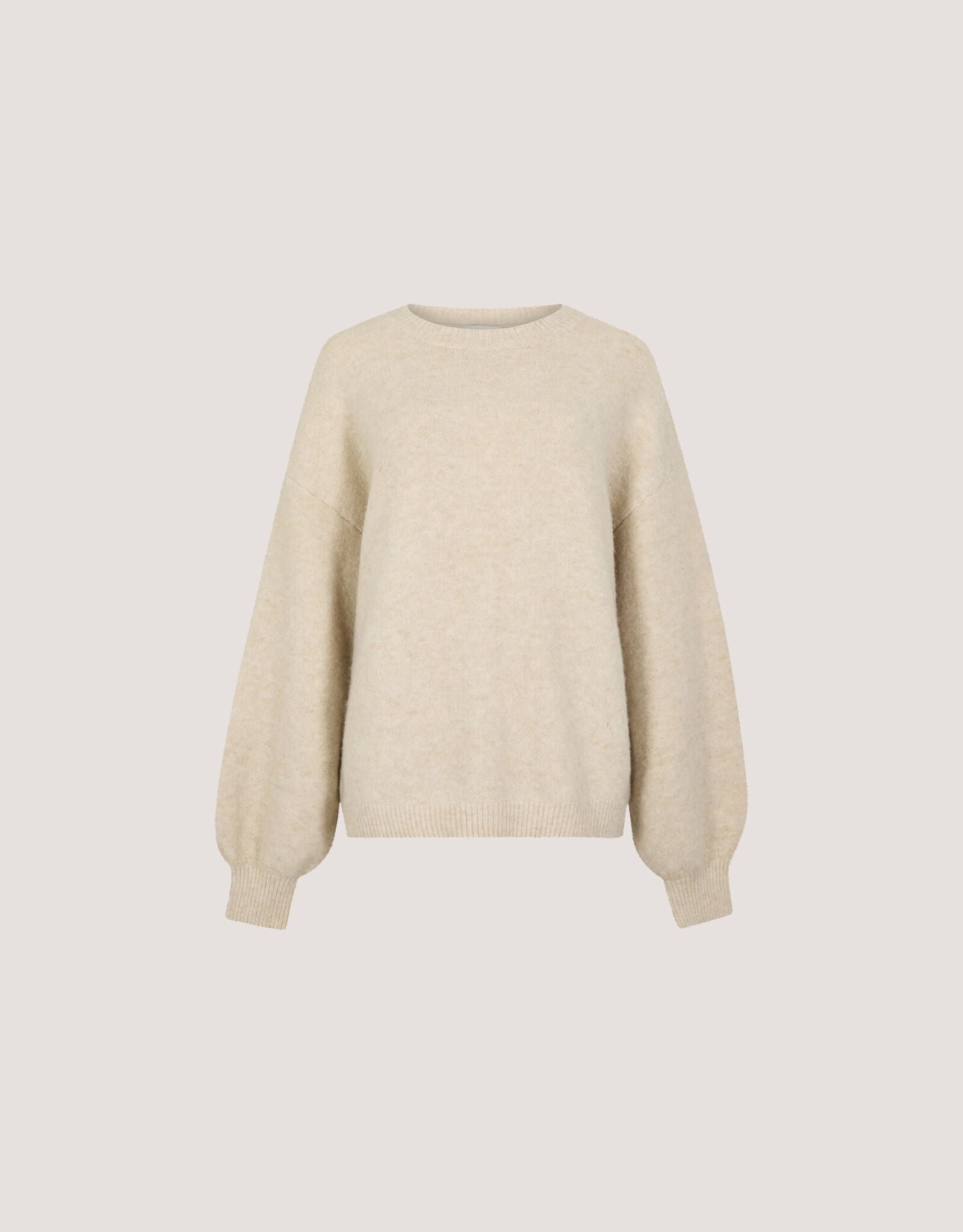 Apricot Organza Bow Back Jumper