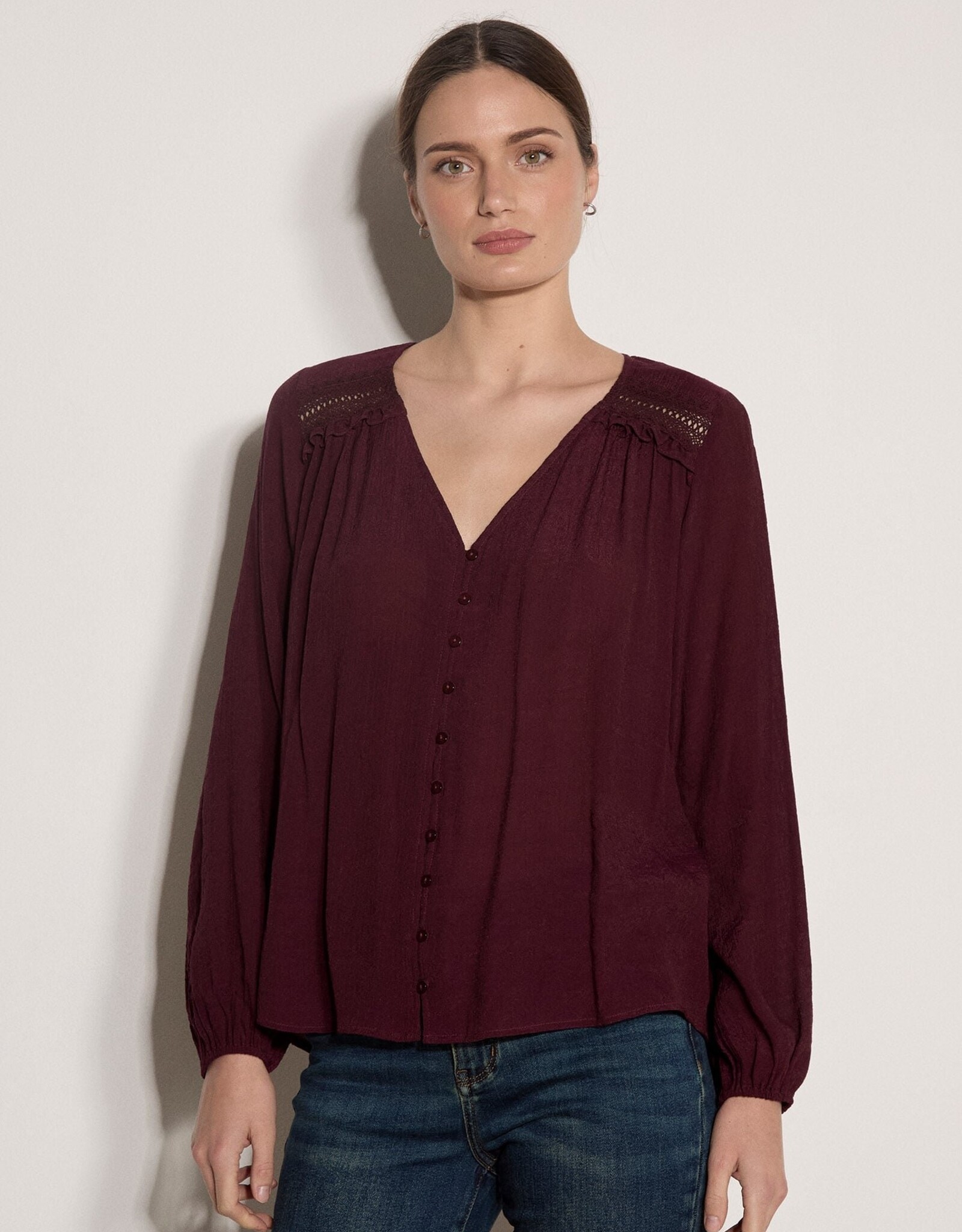 Apricot Abstract Cornely Flower Chunky Jumper