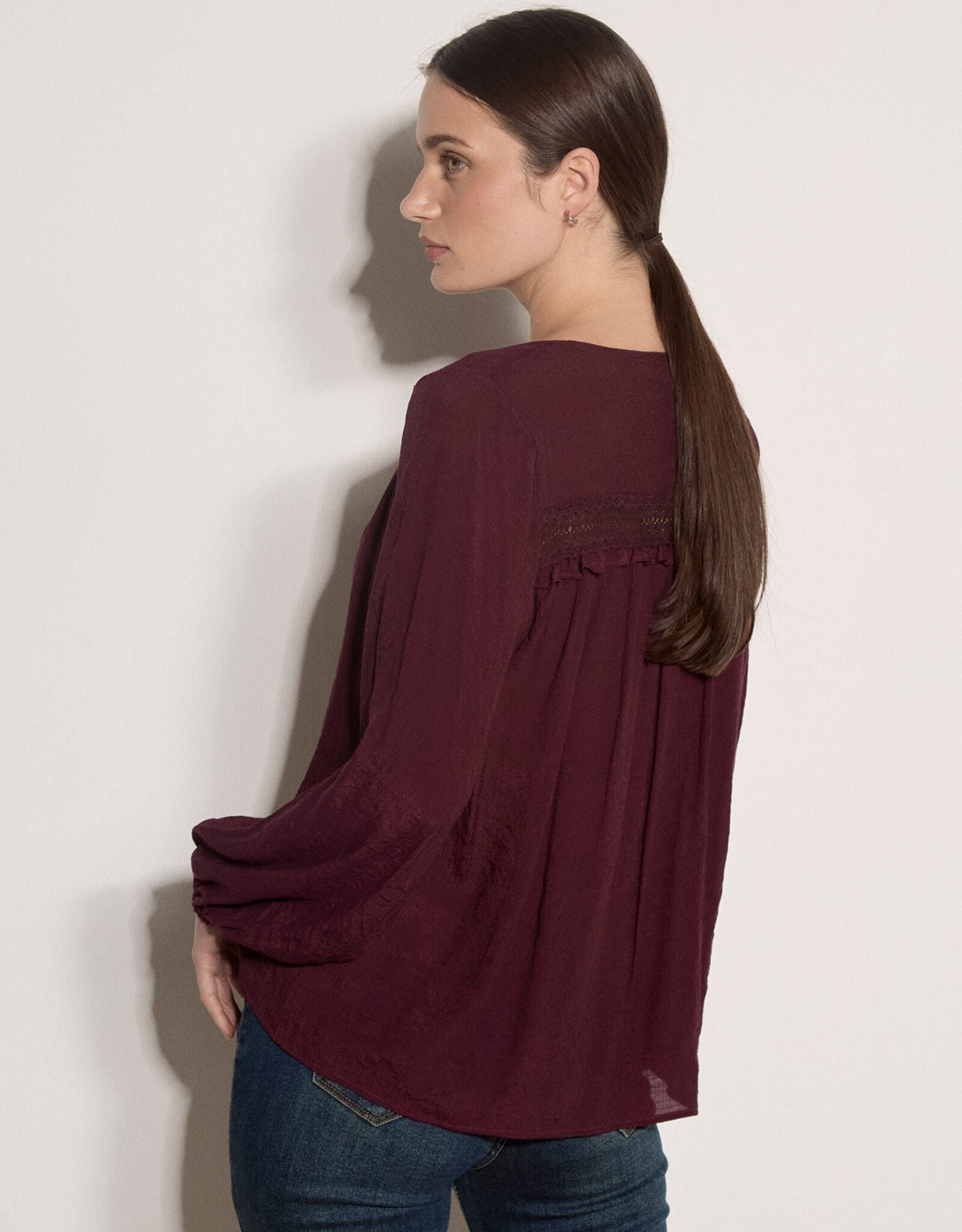 Apricot Abstract Cornely Flower Chunky Jumper
