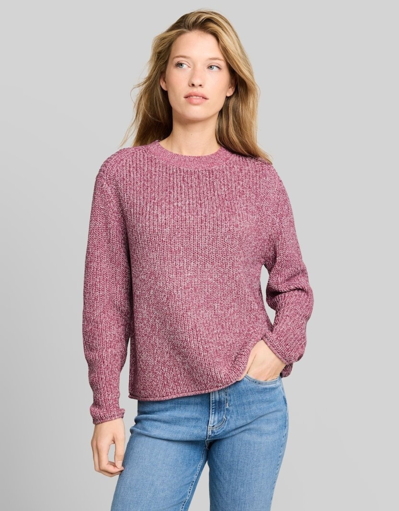 Tom Tailor Crew Nk Mouline Sweater