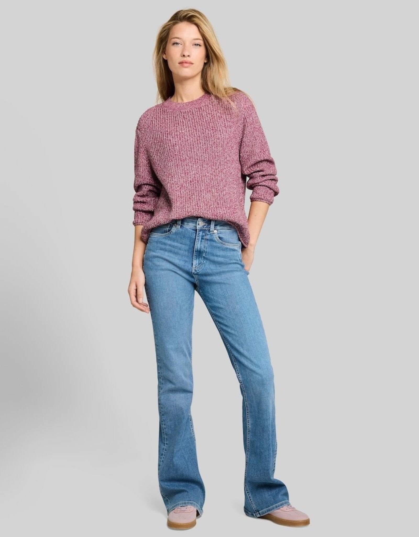 Tom Tailor Crew Nk Mouline Sweater