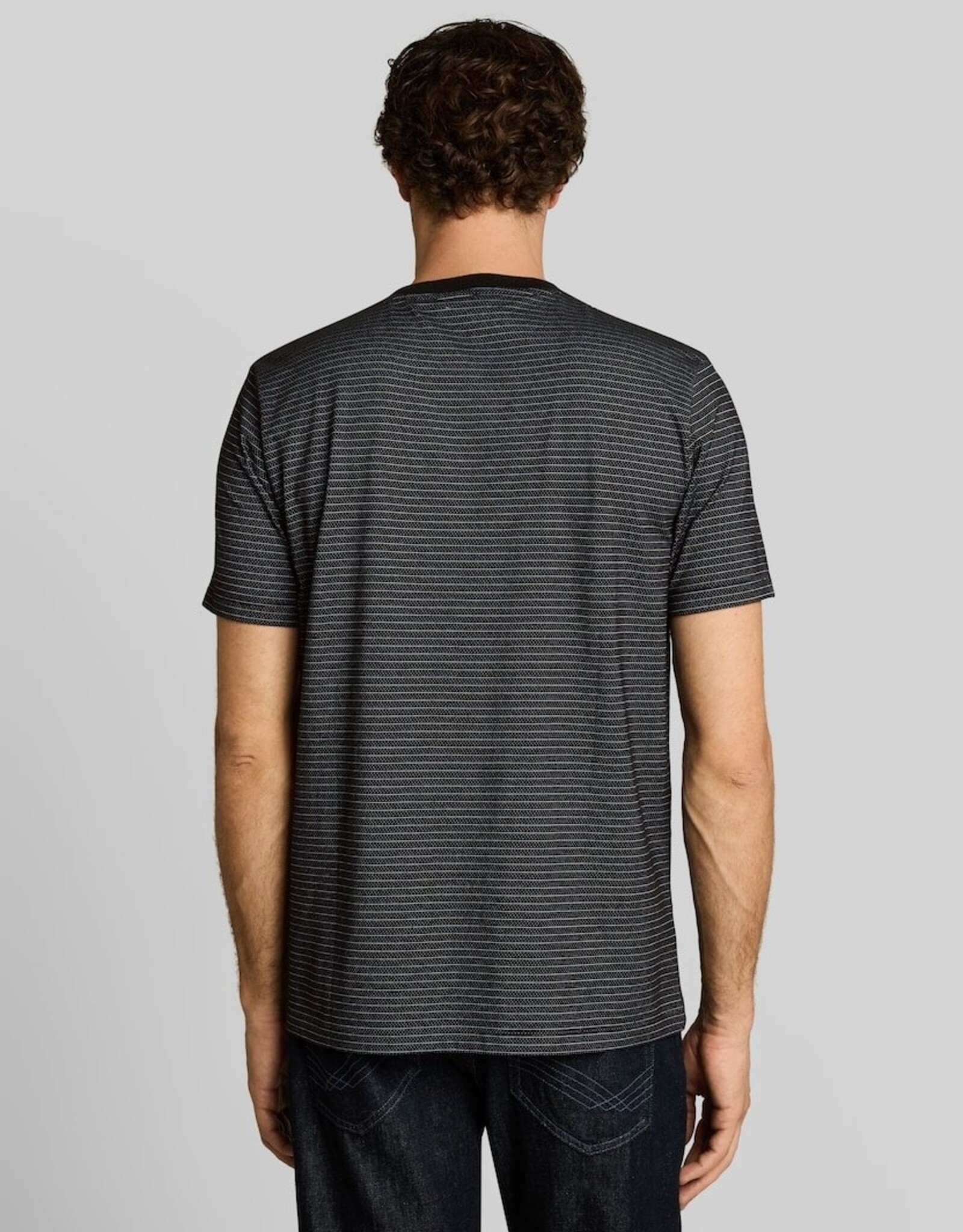 Tom Tailor Mens Melange Stripe T-Shirt