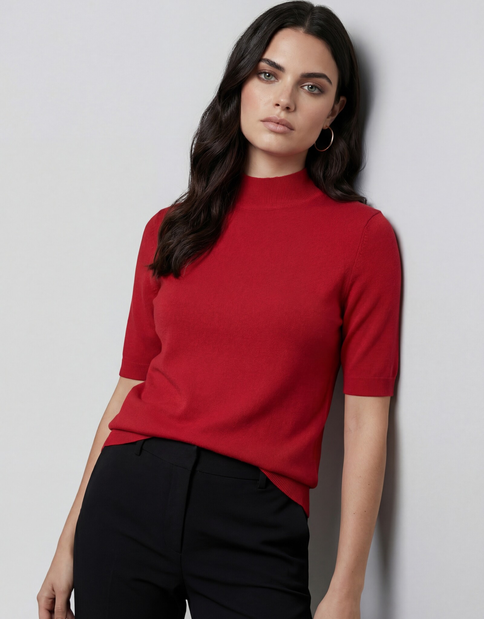 CYC  T-Nk S/S Knit Top