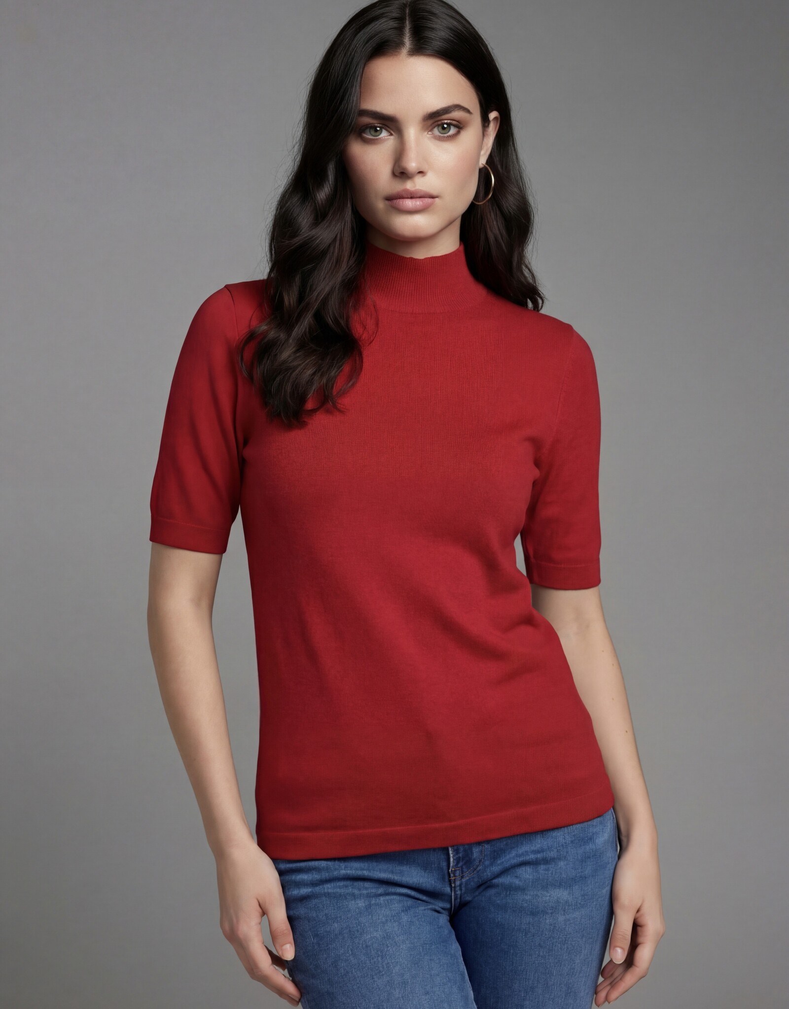 CYC  T-Nk S/S Knit Top
