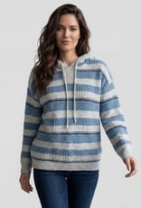 CYC Striped Hooded Sweater