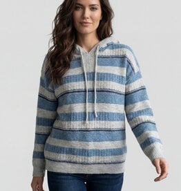 CYC Striped Hooded Sweater