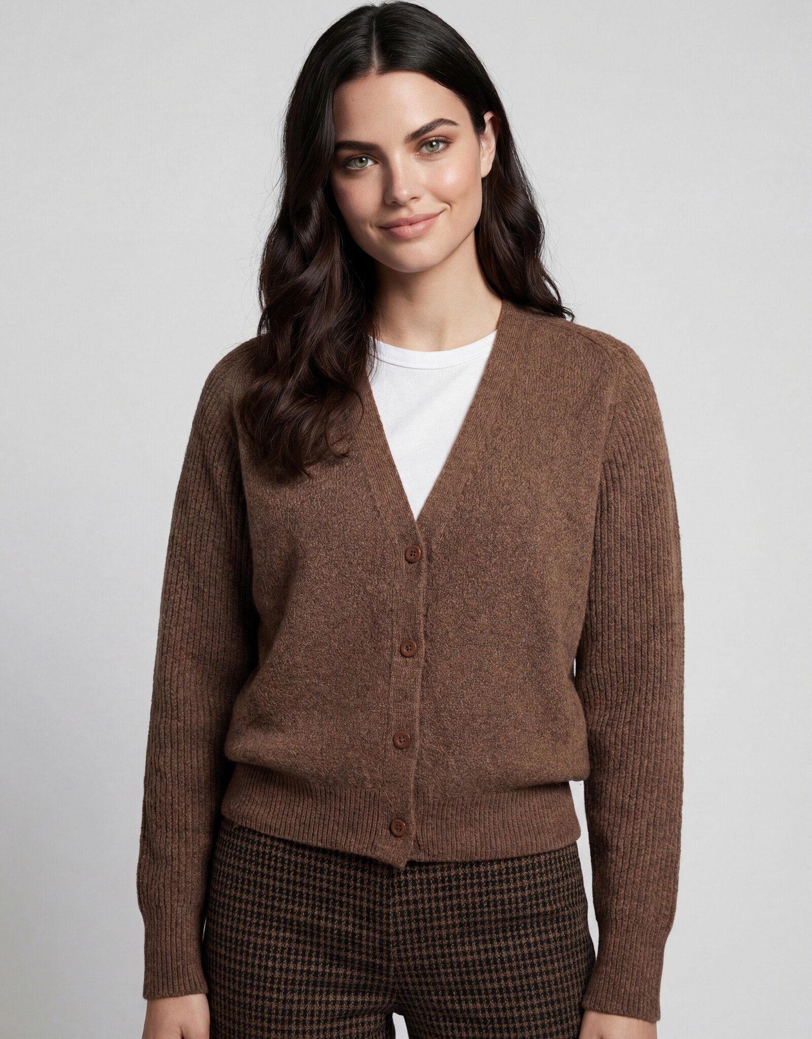 CYC RIbbed Sleeve Cardigan