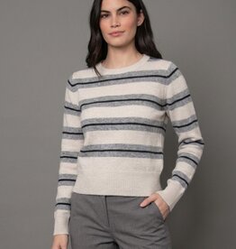 RD Style Kaya Striped Crew Nk Pullover
