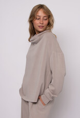 RD Style Scuba Freiza Soft Knit Funnel Nk Pullover