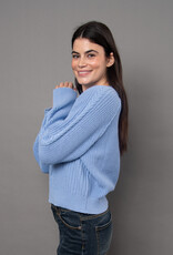 RD Style Vaiga Cable Knit Raglan Crew Nk Pullover
