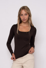 RD Style Mariana LS Scoop Nk Top