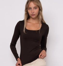 RD Style Mariana LS Scoop Nk Top