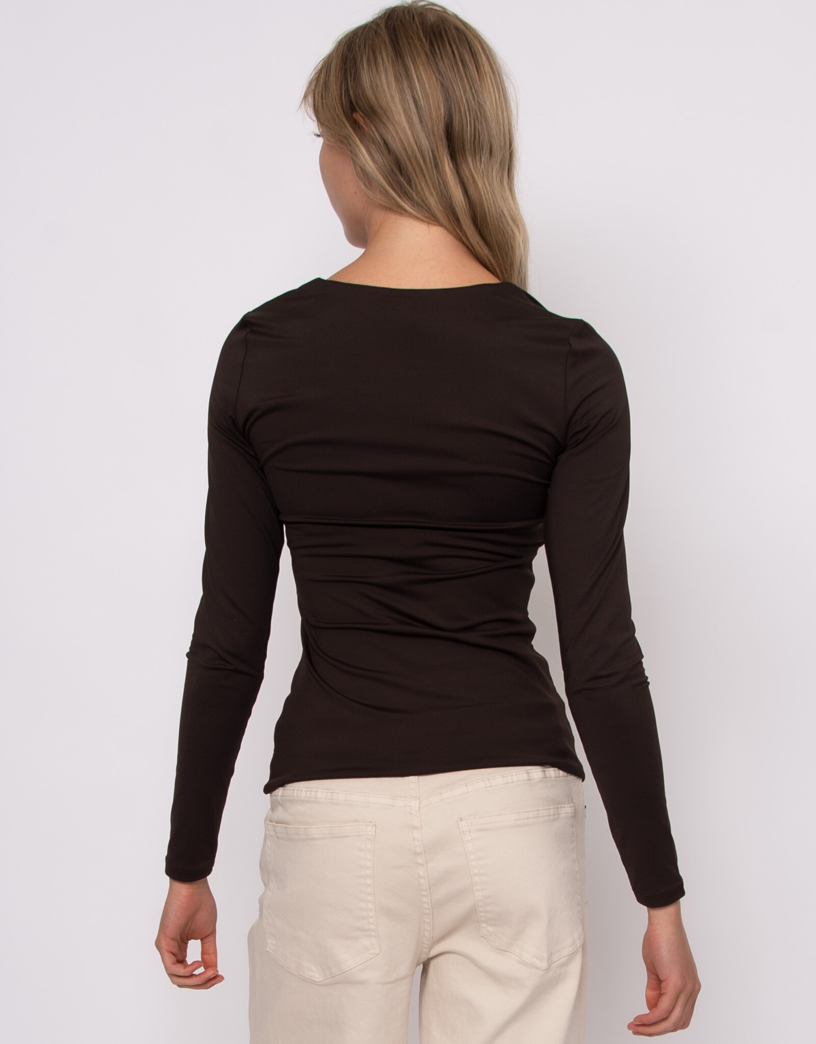RD Style Mariana LS Scoop Nk Top