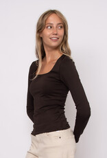 RD Style Mariana LS Scoop Nk Top