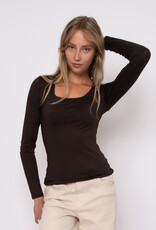 RD Style Mariana LS Scoop Nk Top