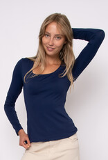 RD Style Mariana LS Scoop Nk Top