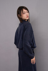 RD Style RD Millie Min Wash Soft Knit LS Mock Nk