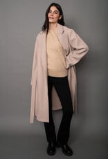 RD Style Havy Notch Collar Wrap Coat