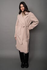 RD Style Havy Notch Collar Wrap Coat