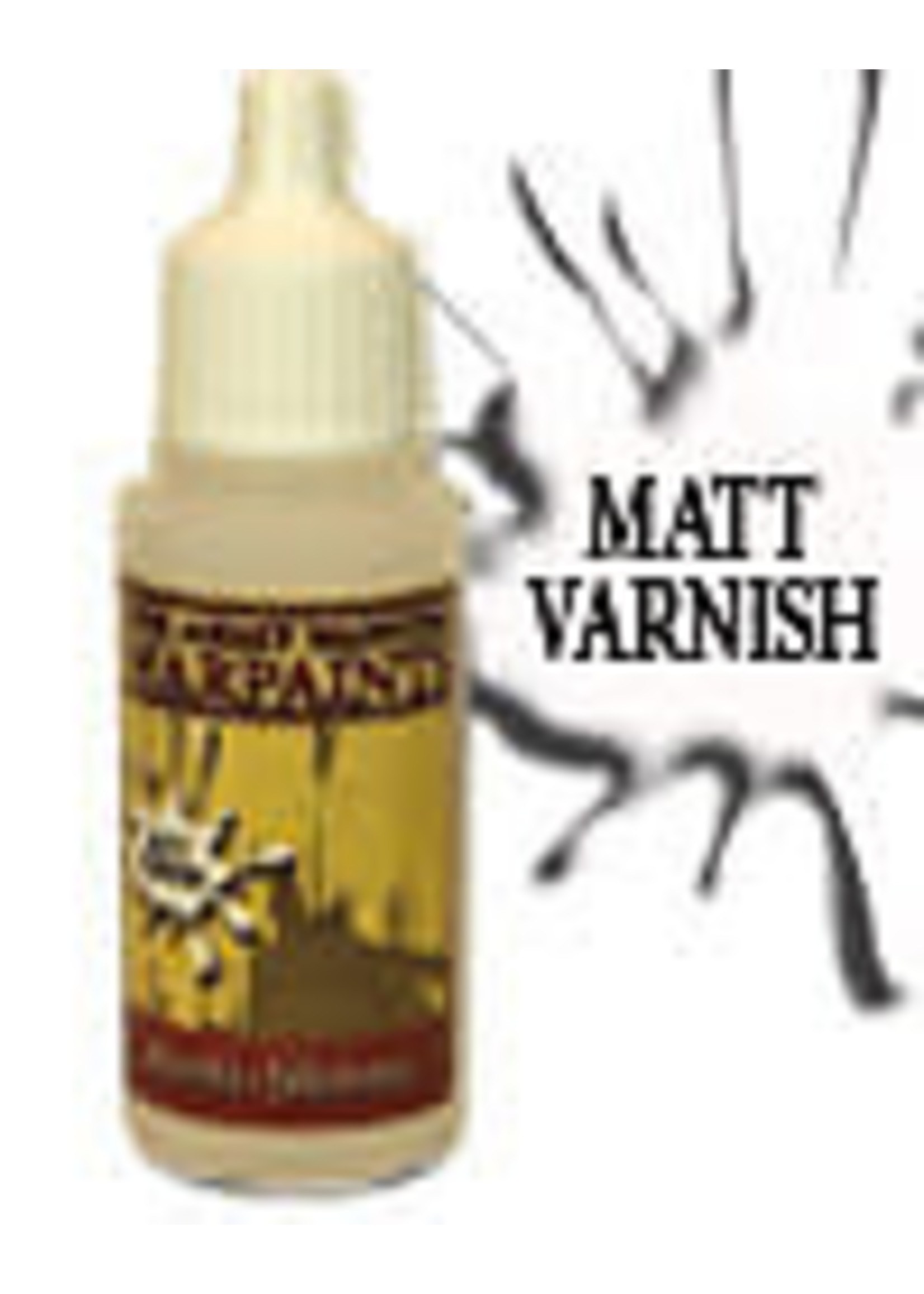 Warpaint: Antishine matt varnish