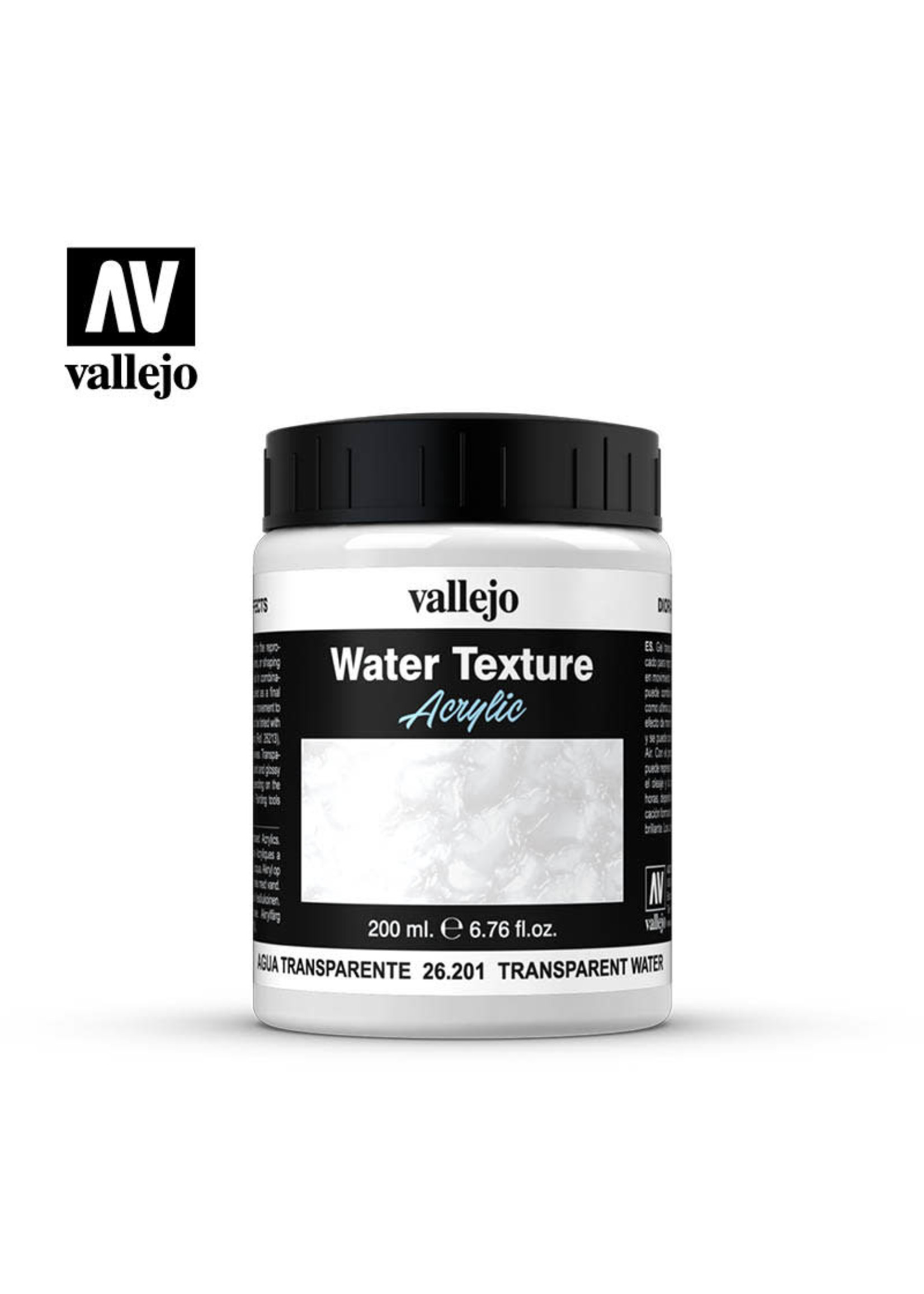 VALLEJO Diorama Effects: Water Texture: Transparent Water (200 ml)