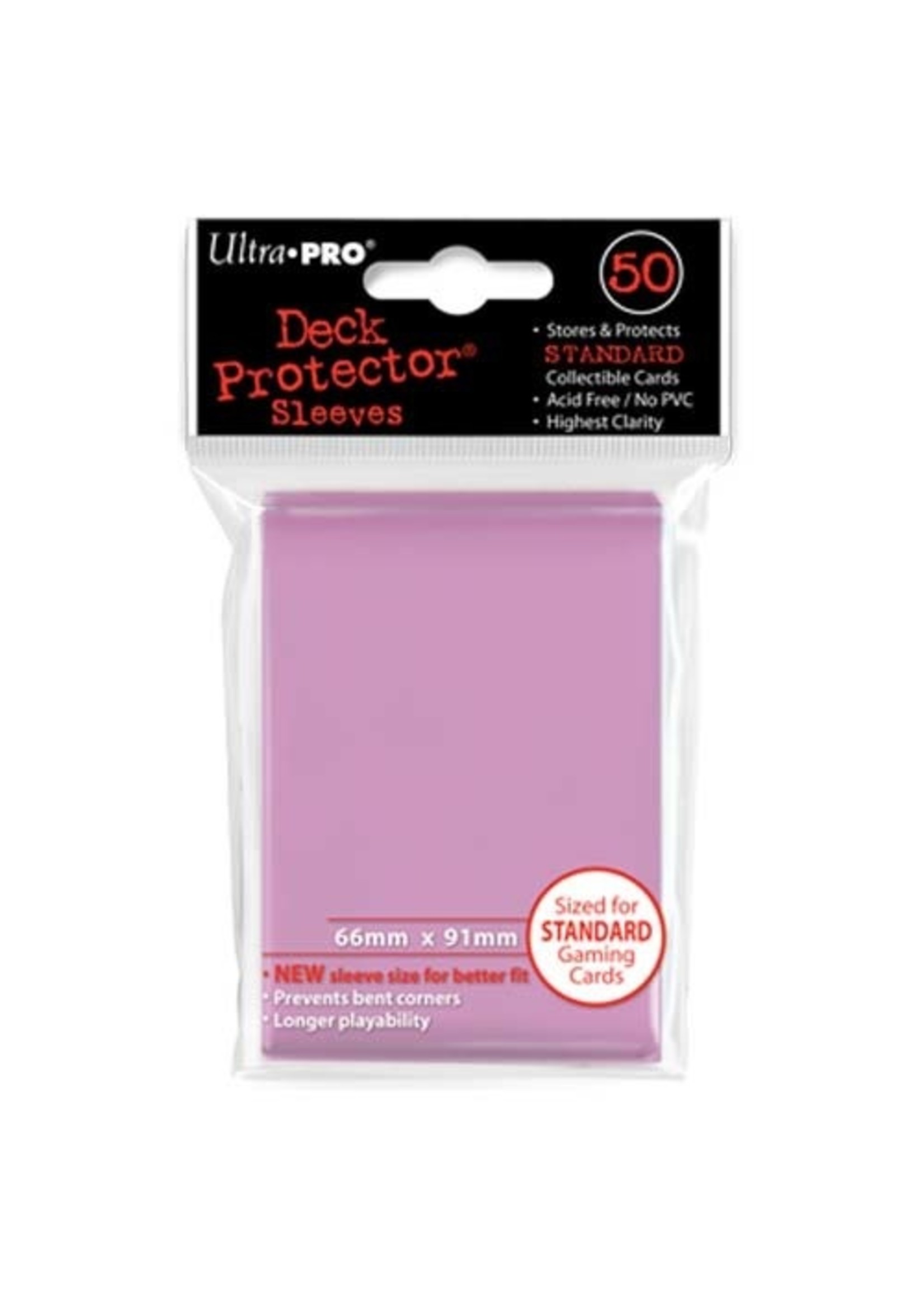 Ultra Pro Deck Protector Sleeves Pink (50)