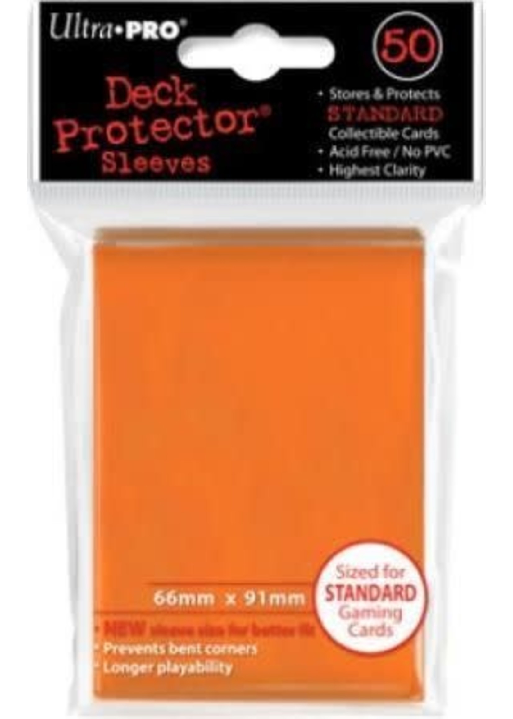 Ultra Pro Deck Protector Sleeves Orange (50)