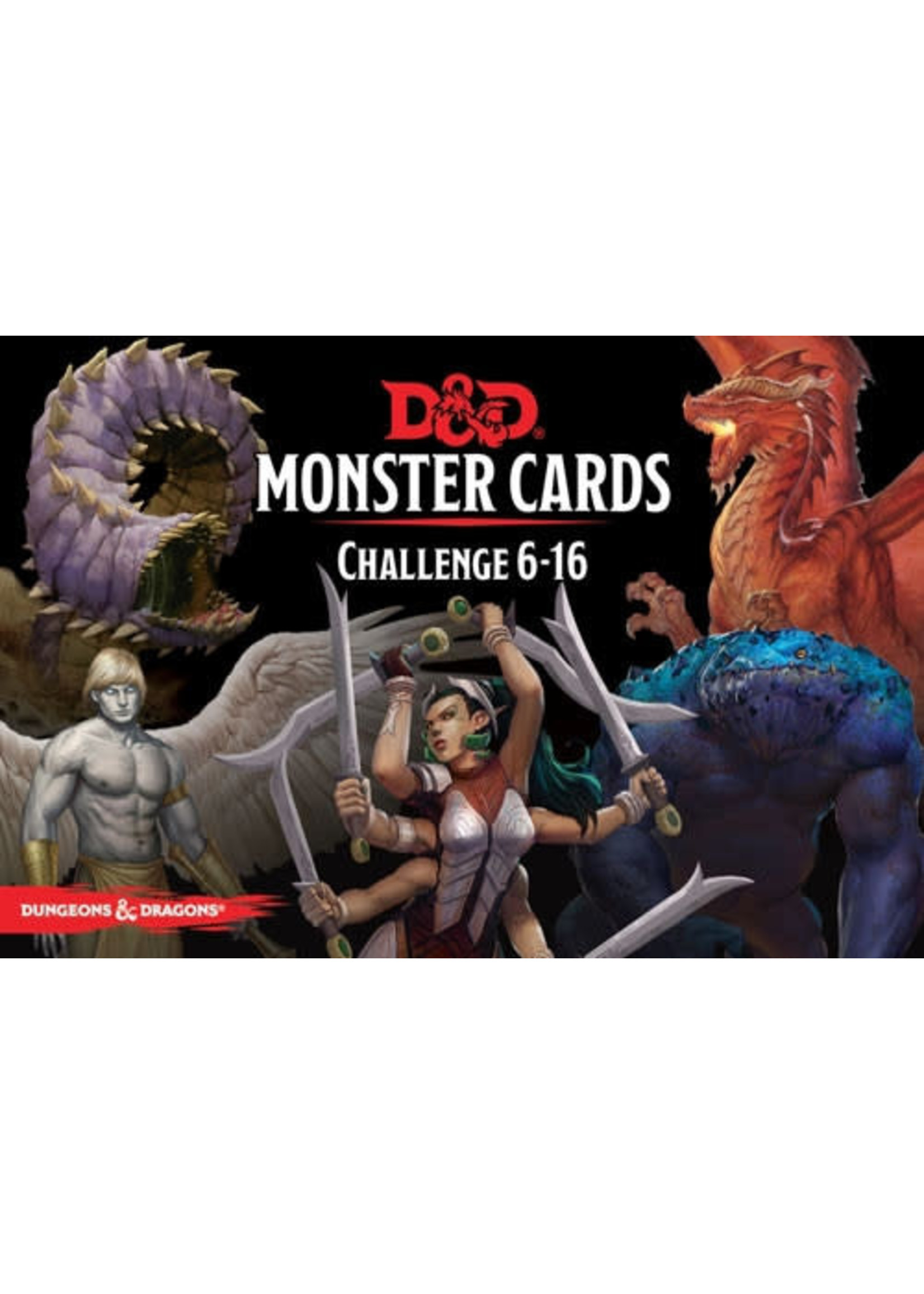 Gale Force 9 D&D 5th: Monster Cards: Challenge 6-16