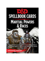 Gale Force 9 D&D 5th: Spellbook Cards: Martial Powers & Races