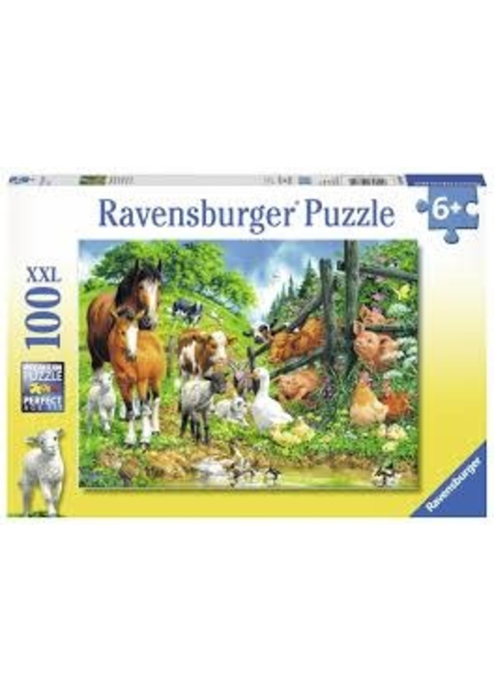Ravensburger 100pc XXL puzzle Animal Get Together