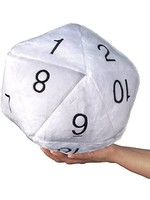 Ultra Pro Jumbo Plush D20 White/black