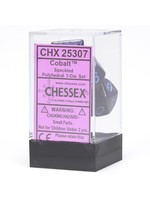 Chessex Speckled Poly 7 set: Cobalt