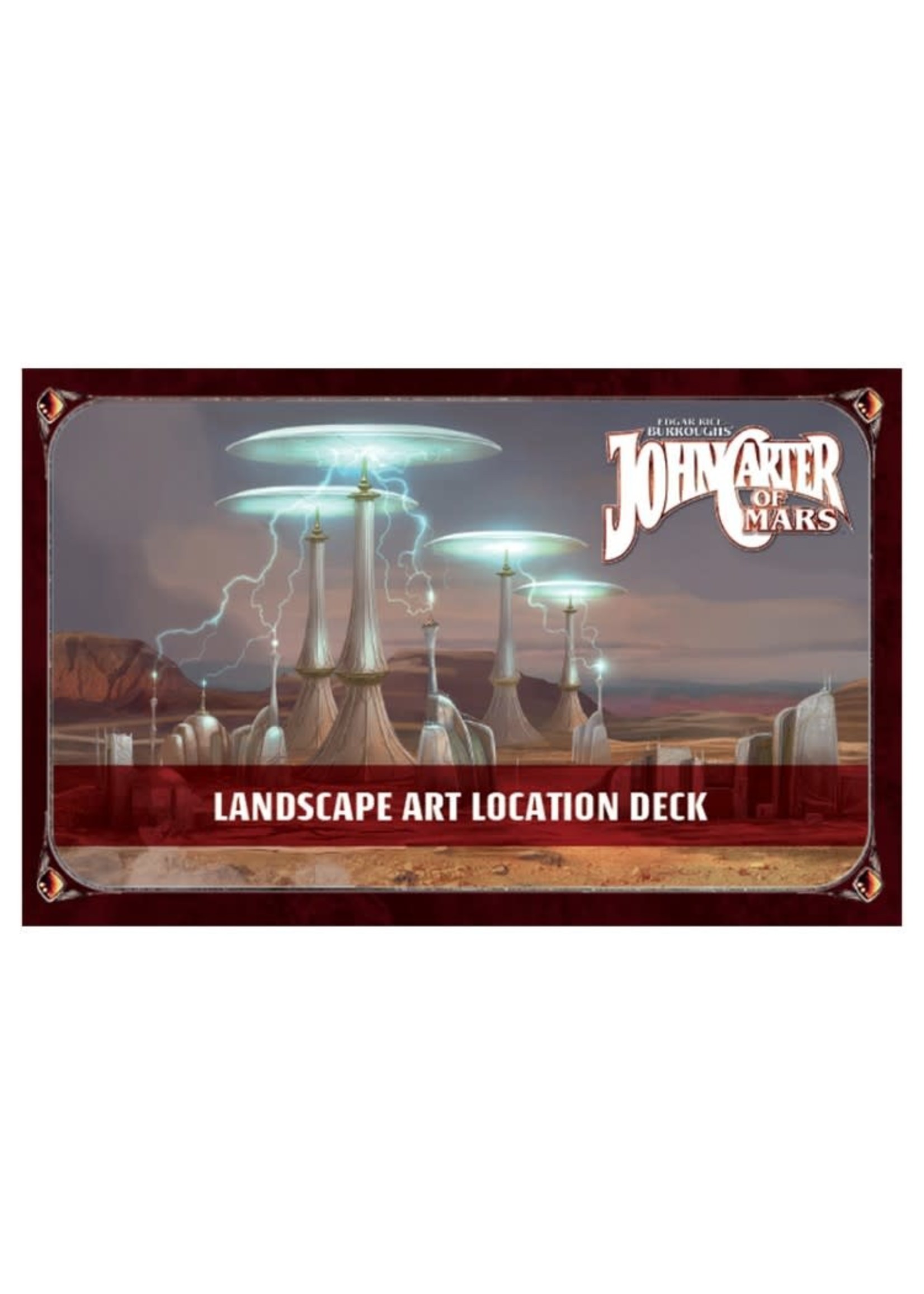 Modiphius John Carter of Mars Landscape Art Location Deck