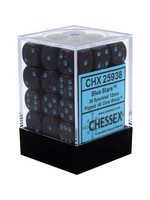 Chessex d6 Cube 12mm Speckled Blue Stars (36)