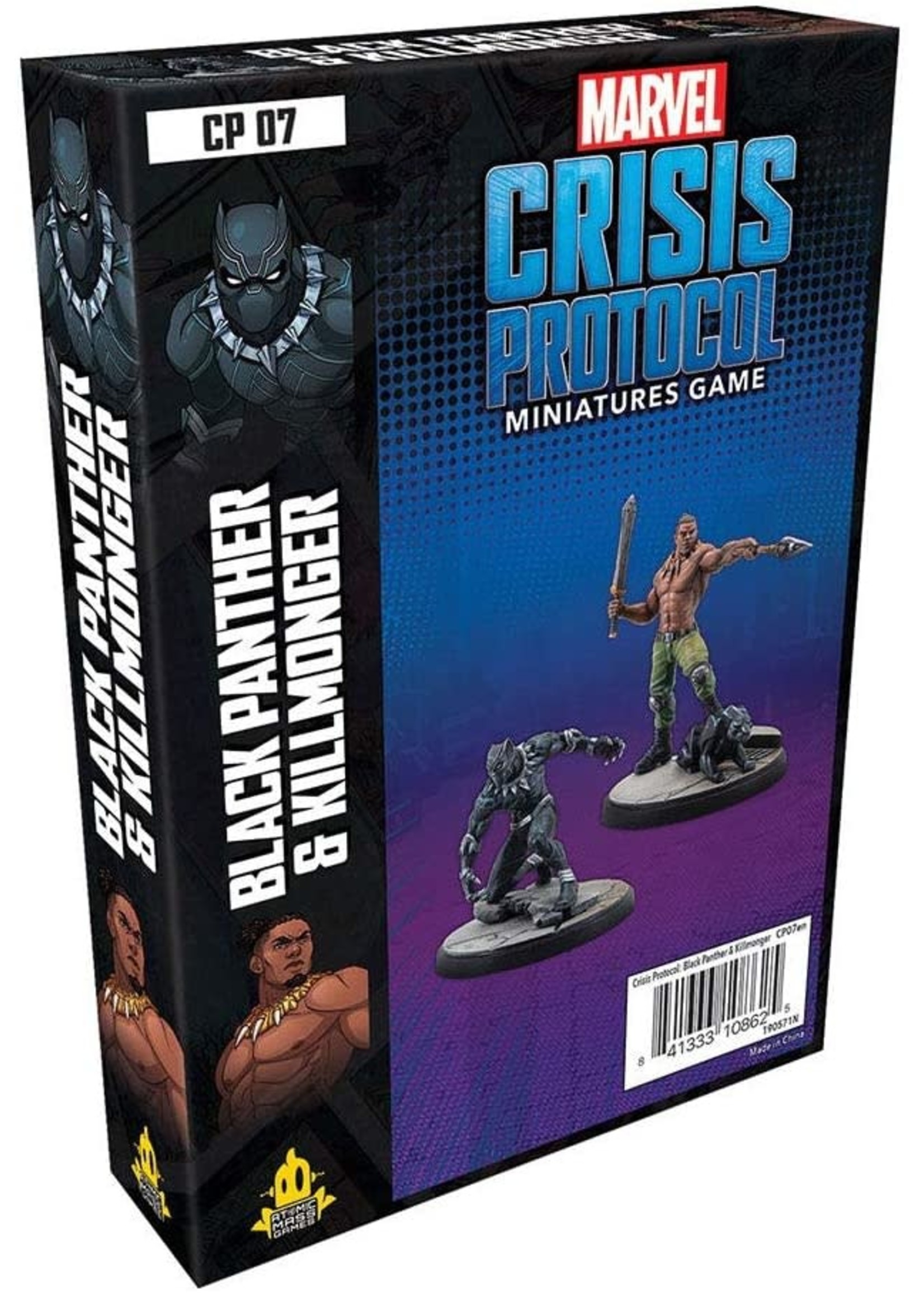 Atomic Mass Games Marvel Crisis Protocol: Black Panther and Killmonger