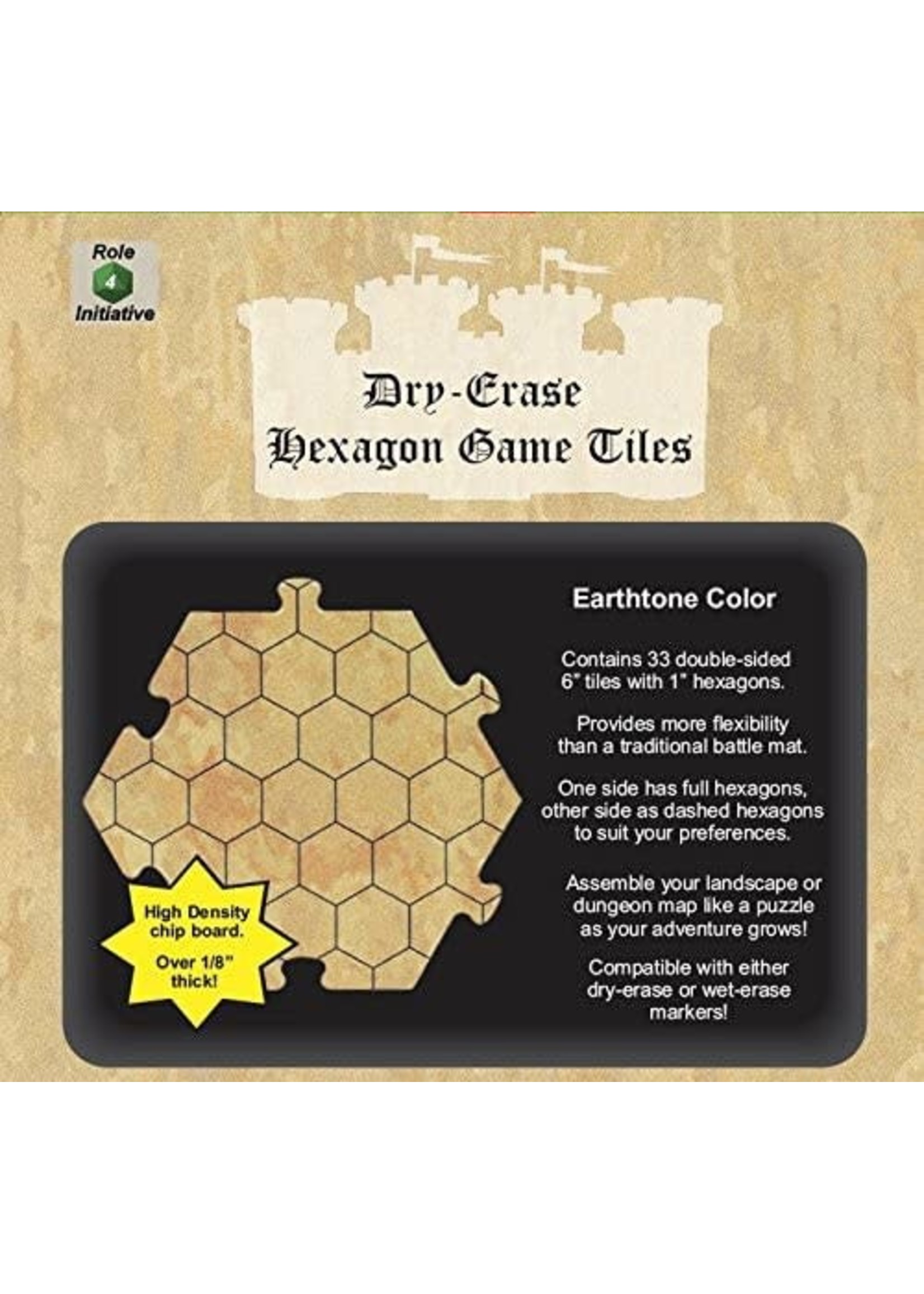 Dungeon Tiles: Hexagon Earthtone