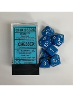 Chessex Speckled Poly 7 set: Water