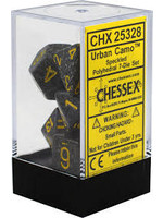 Chessex Speckled Poly 7 set: Urban Camo