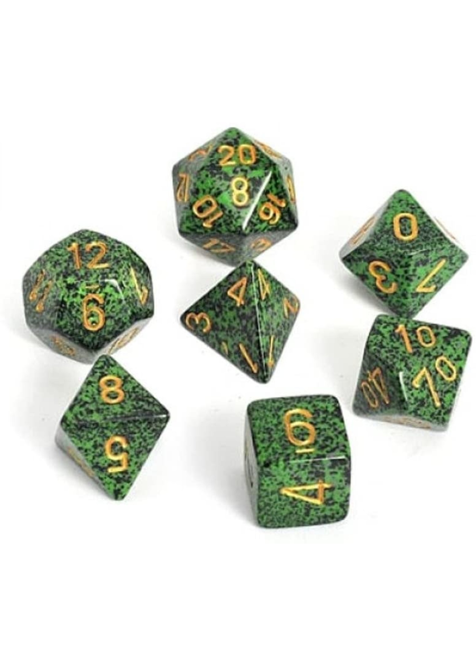 CHX25335 Chessex Chessex Speckled Golden Recon Cubo Set Boxed 