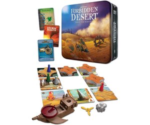Amazon.co.jp: Gamewright 【禁断の砂漠】Forbidden Desert 缶