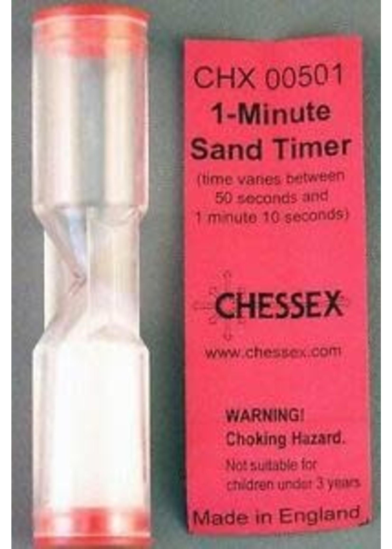 Chessex 1 Minute Sand Timer