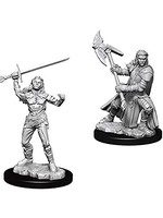WizKids D&D Nolzur Half-Orc Fighter (She/Her/They/Them)